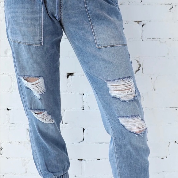 BELLA DAHL VINTAGE BLACK POCKET JOGGERS - Picture 5 of 5